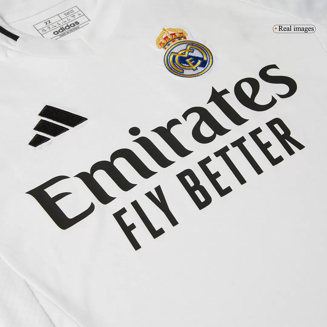 Kids Real Madrid Custom Home Soccer Kits 2024/25