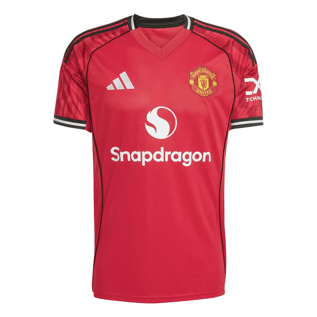 Manchester United Soccer Jersey Home Shirt 2025/26