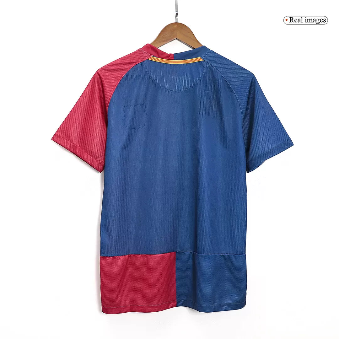 Barcelona Retro Jersey Home Soccer Shirt 2008/09 - UCL