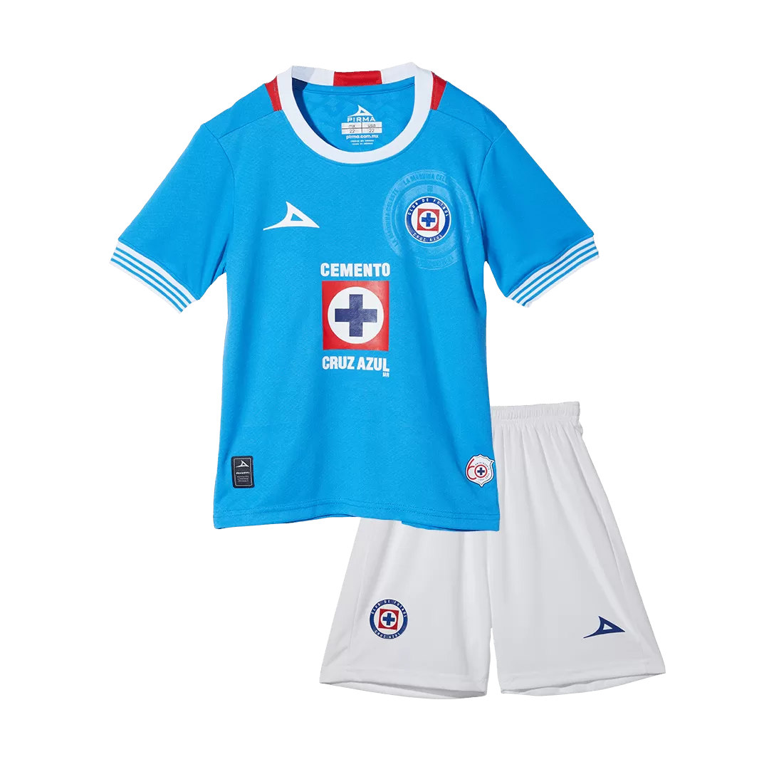 Kids Cruz Azul Home Soccer Kits 2024/25