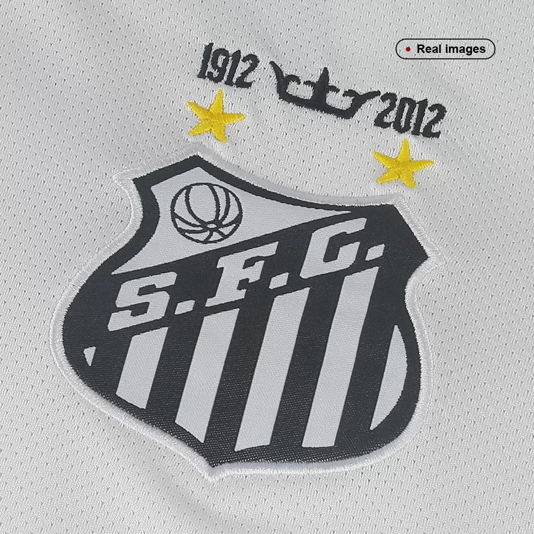 Santos FC Jersey Custom Home Soccer Jersey 2012