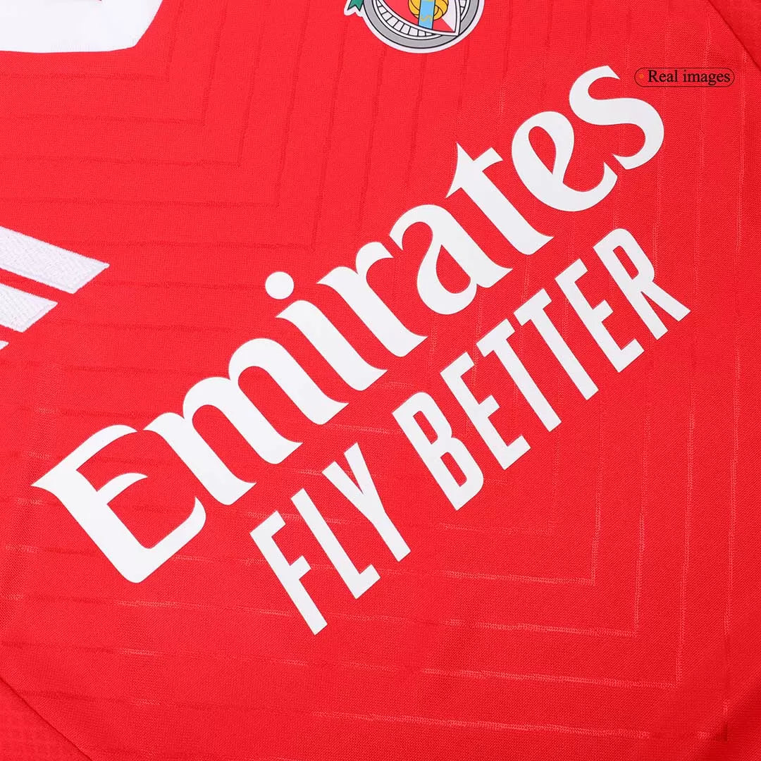 Benfica Soccer Jersey Home Custom Shirt 2024/25