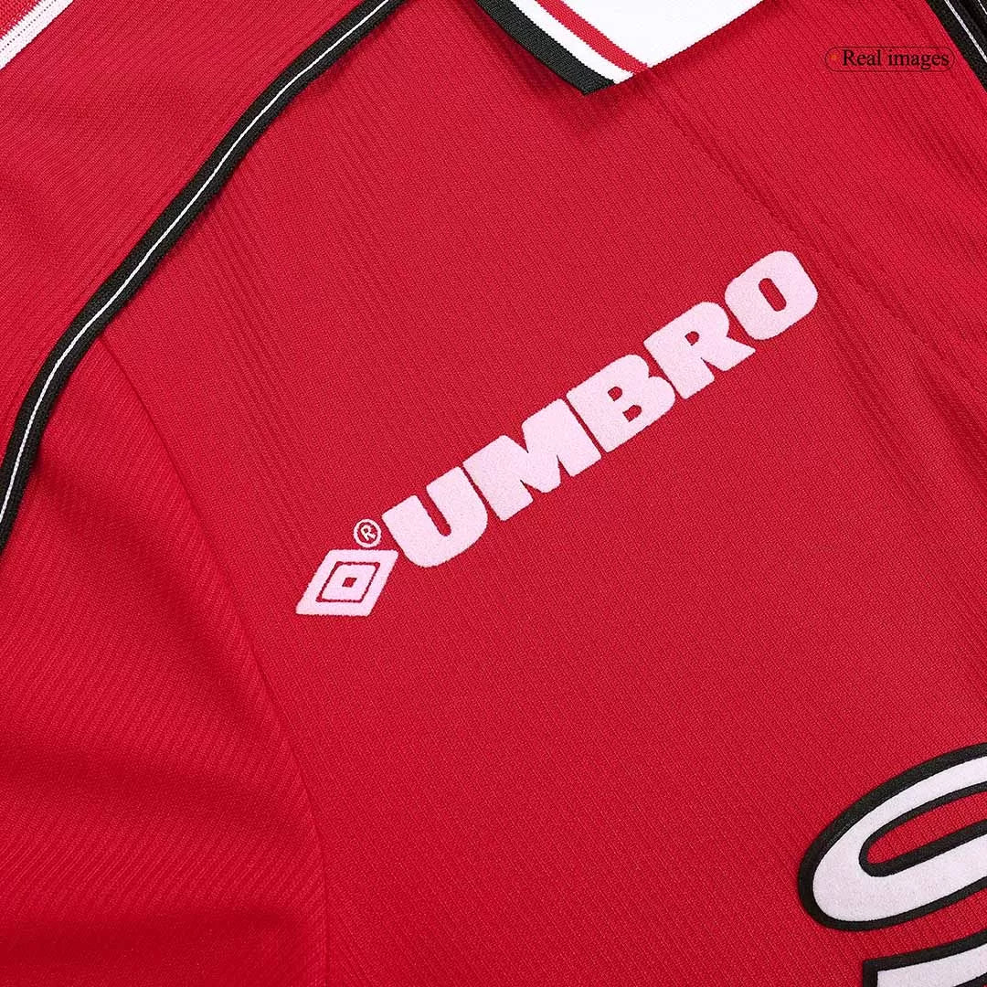 Manchester United Jersey Custom Home Soccer Jersey 98/00