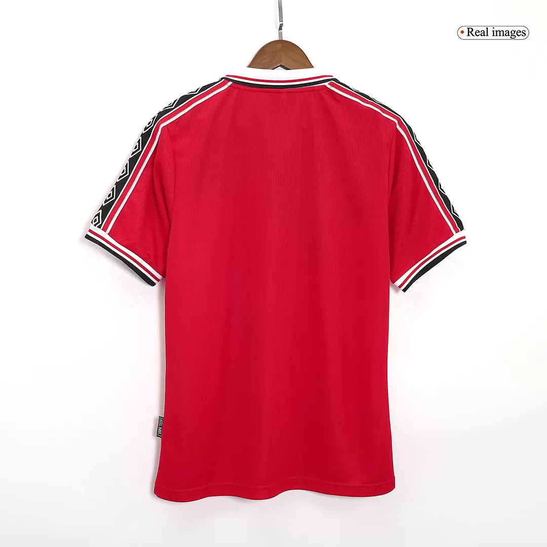 Manchester United Jersey Custom Home Soccer Jersey 98/00