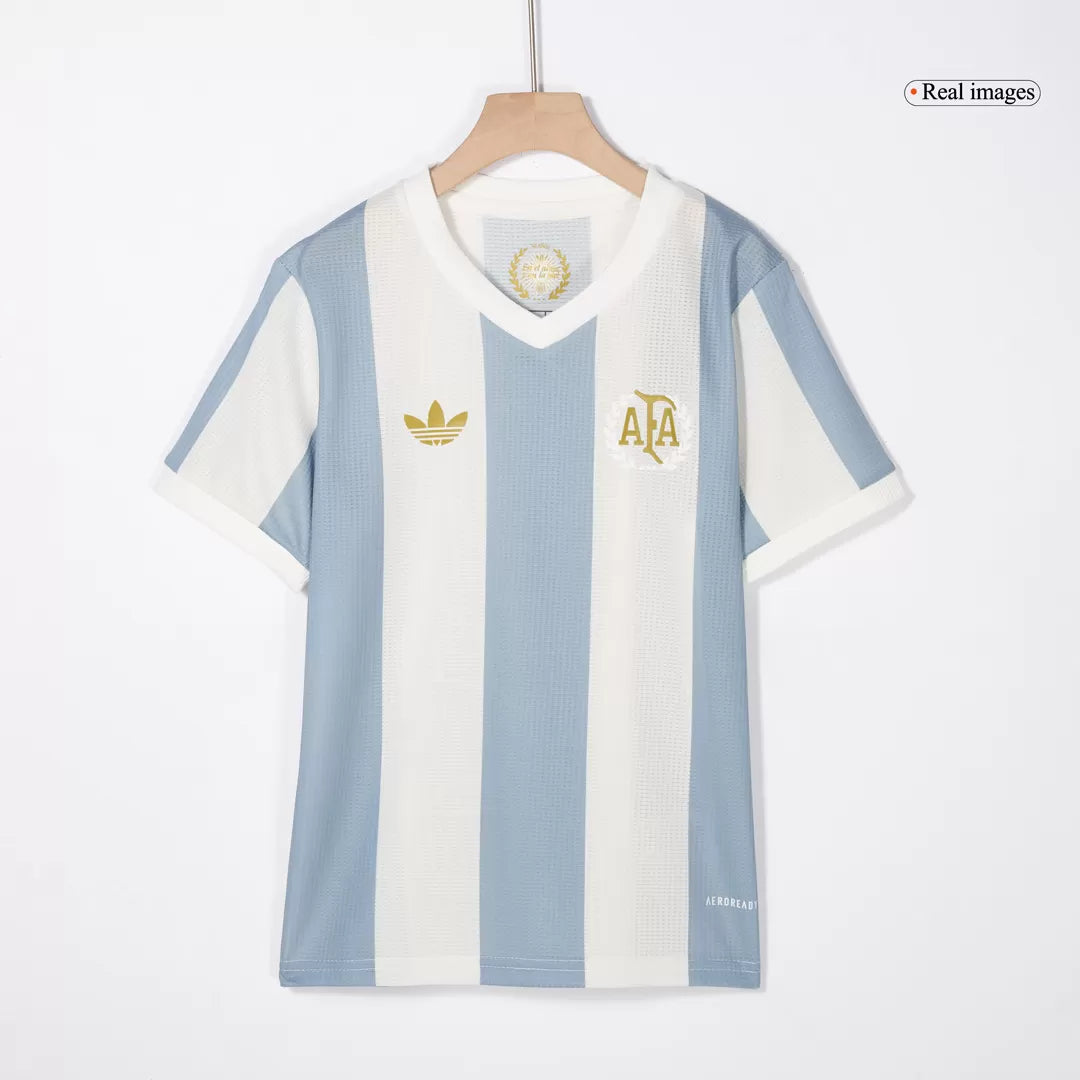 Kids Argentina Custom Soccer Kits 2024 50th Anniversary