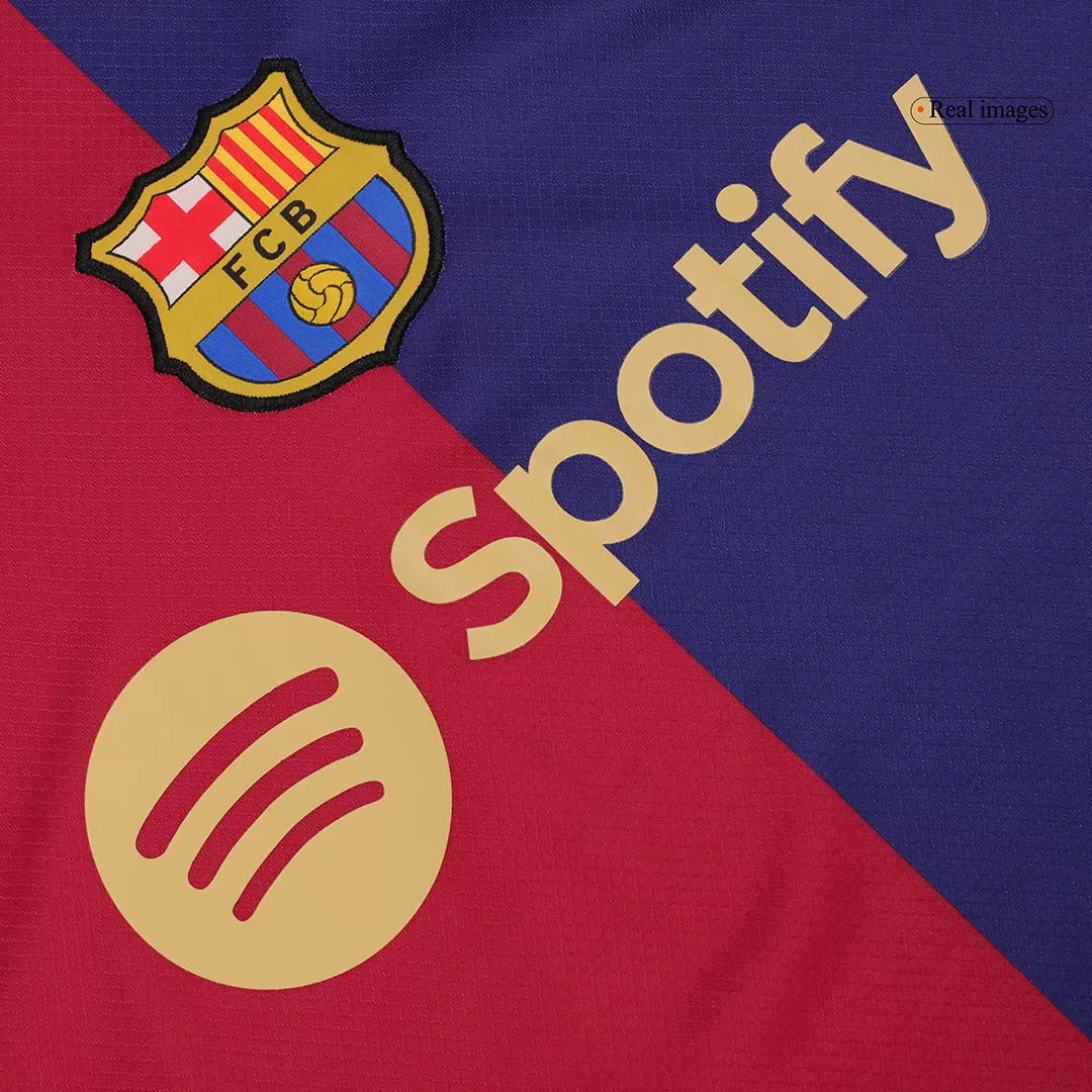 Barcelona Retro Jersey Home Long Sleeve Soccer Shirt 2024/25