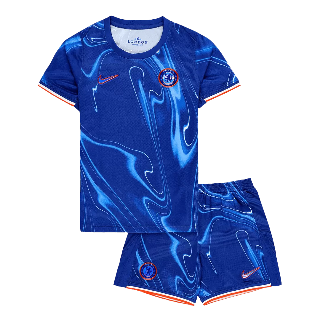 Kids Chelsea Custom Home Soccer Kits 2024/25