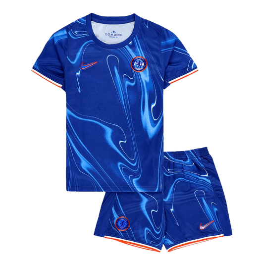 Kids Chelsea Custom Home Soccer Kits 2024/25