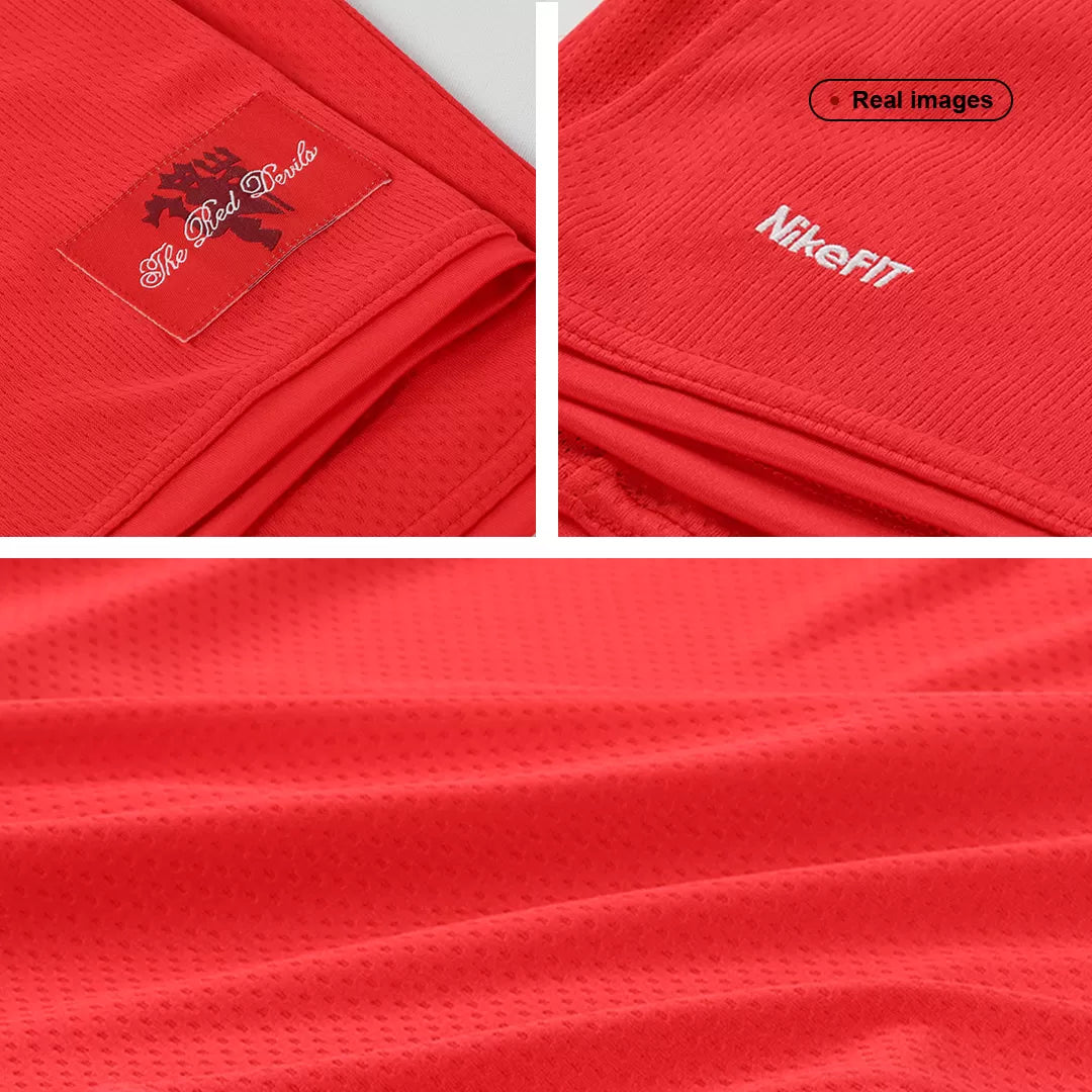 Manchester United Retro Jersey Home Soccer Shirt 2007/08