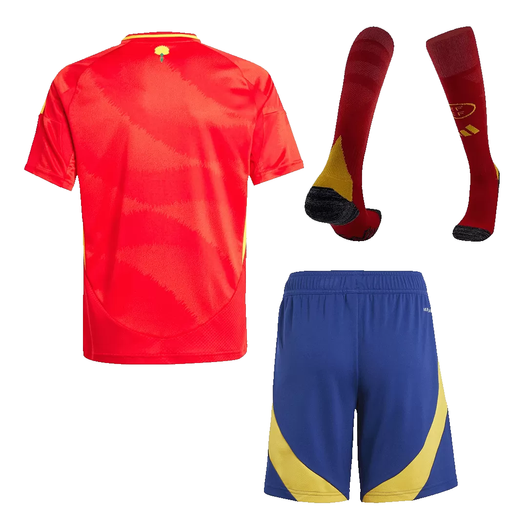 Kids Spain Custom Home Full Soccer Kits
2024
