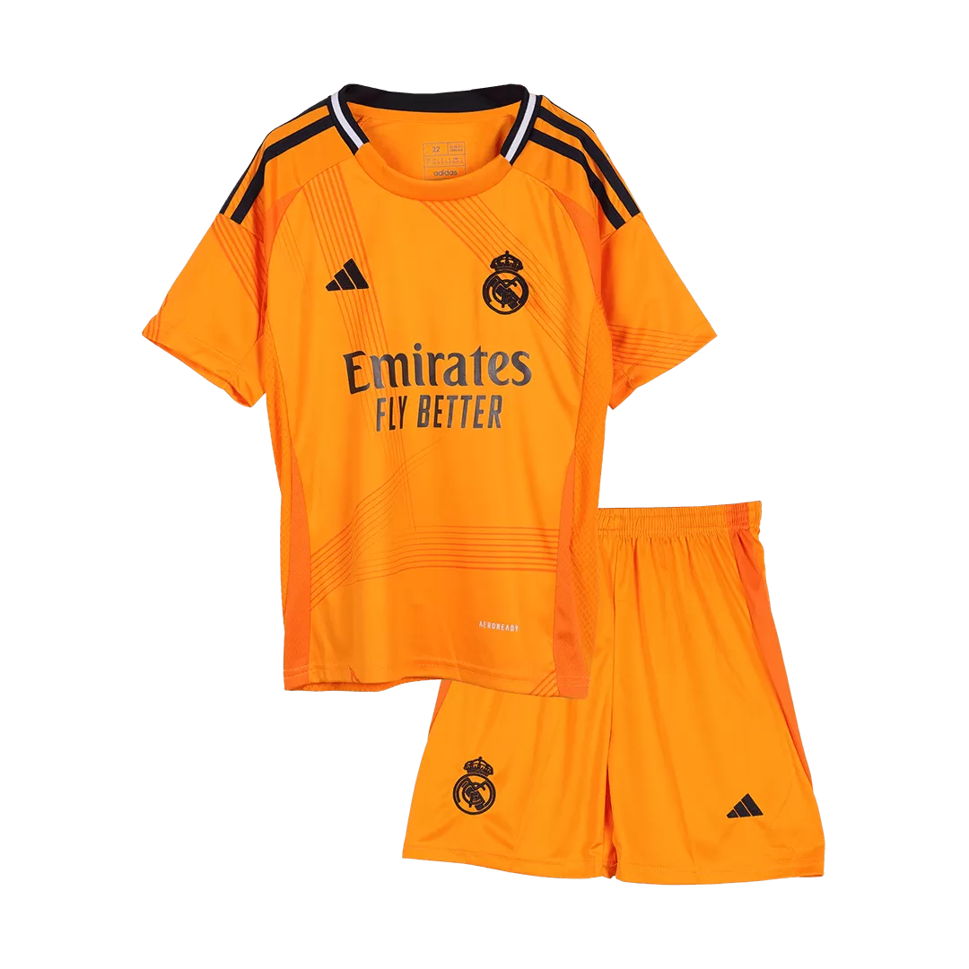 Kids Real Madrid Custom Away Soccer Kits 2024/25