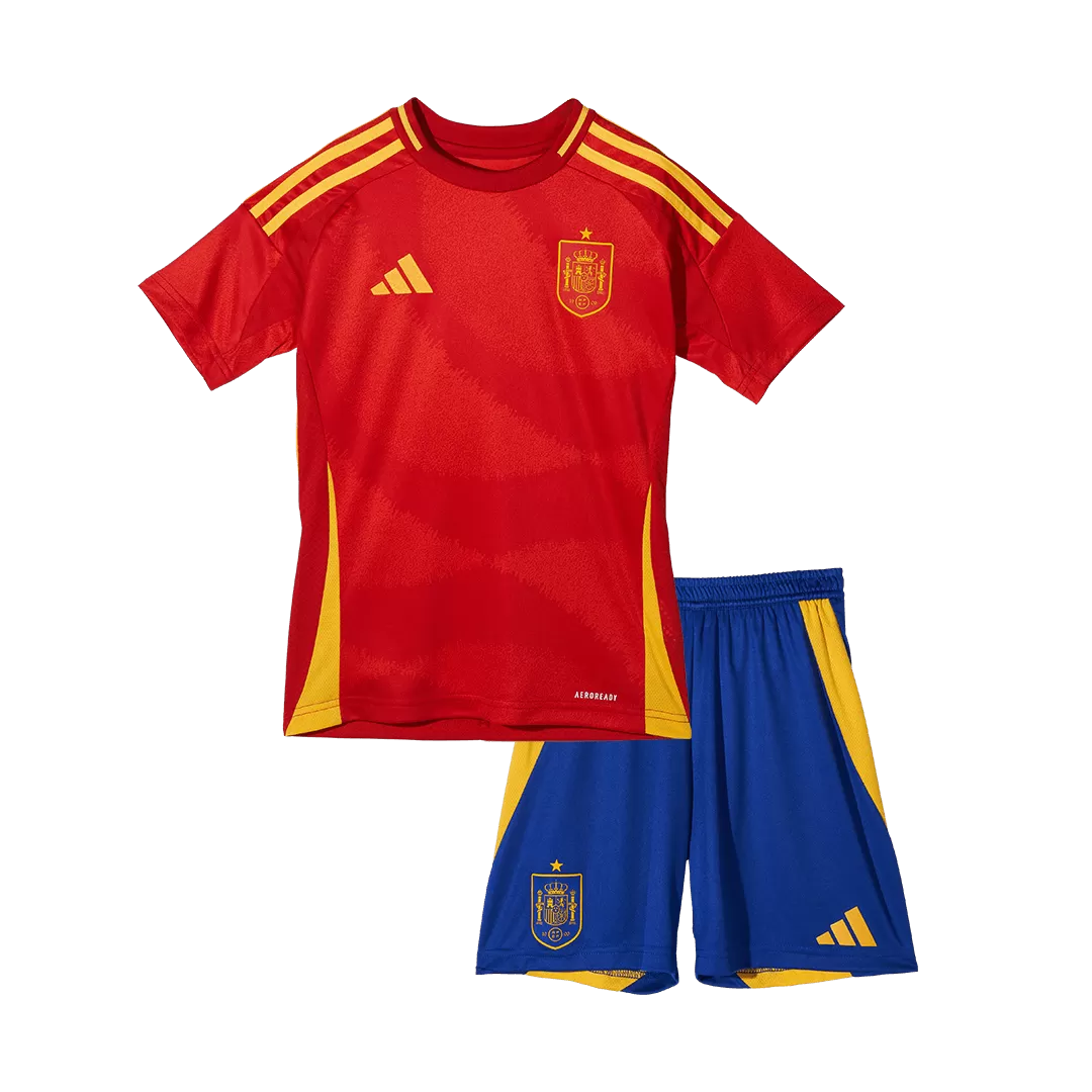 Kids Spain Custom Home Full Soccer Kits
2024
