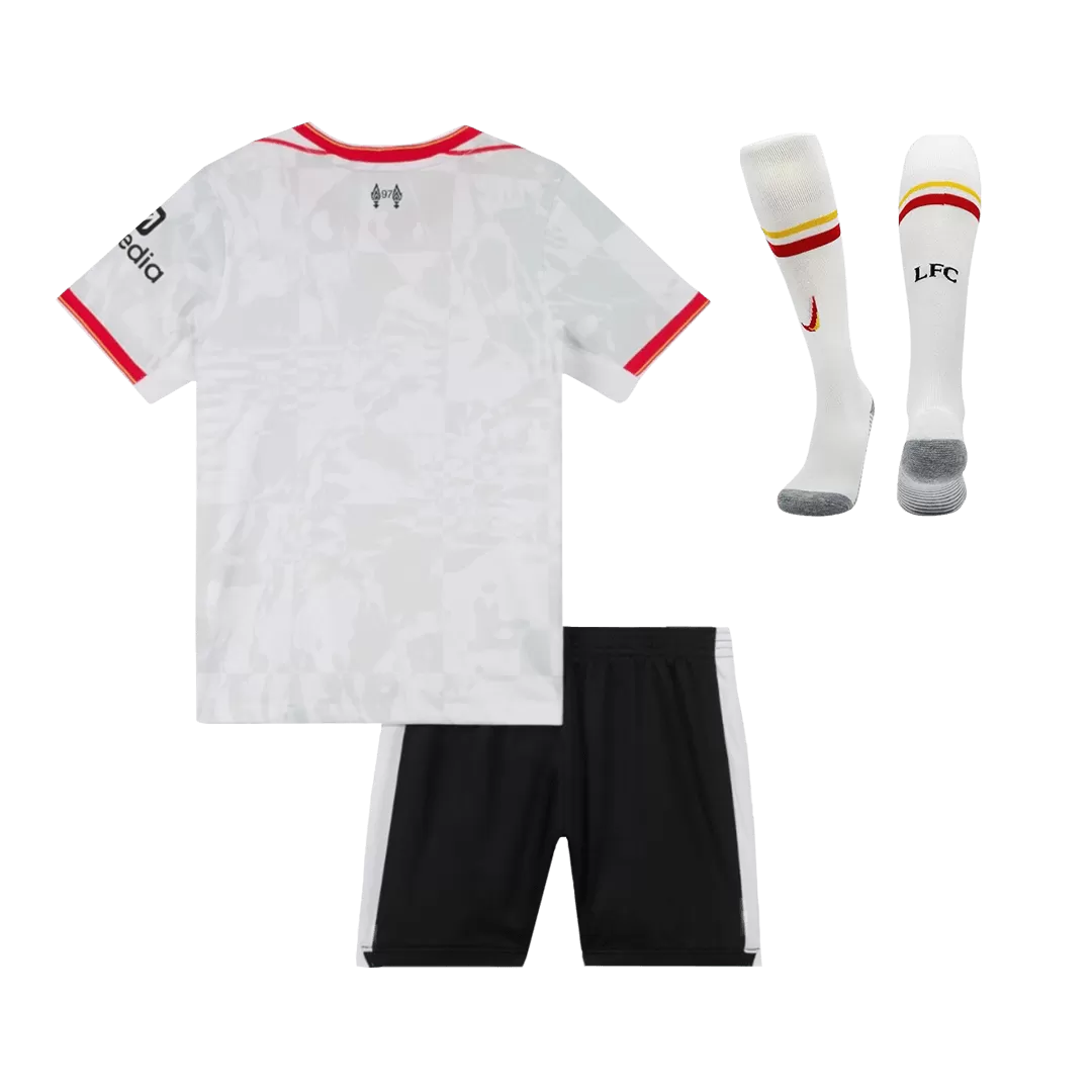 Kids Liverpool Custom Third Away Full Soccer Kits
2024/25