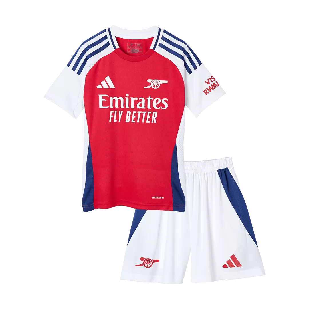 Kids Arsenal Custom Home Full Soccer Kits
2024/25