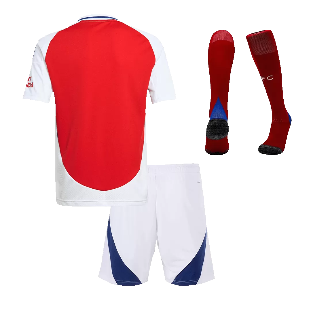 Kids Arsenal Custom Home Full Soccer Kits
2024/25