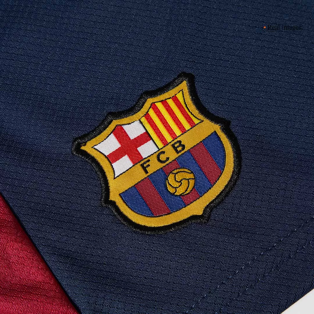 Kids Barcelona Custom Home Soccer Kits 2024/25 COLDPLAY