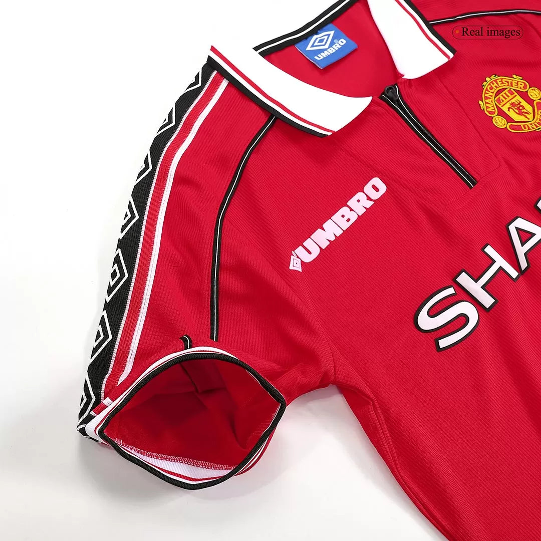 Manchester United Jersey Custom Home Soccer Jersey 98/00