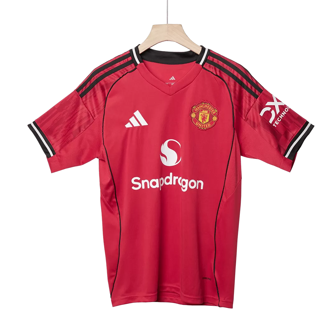 Manchester United Soccer Jersey Home Shirt 2025/26