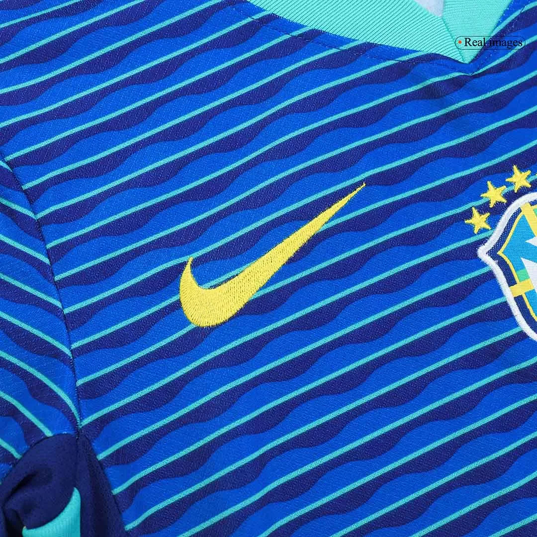 Kids Brazil Custom Away Full Soccer Kits
2024