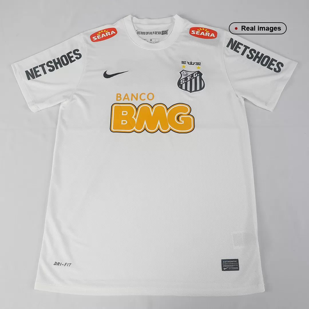 Santos FC Jersey Custom Home Soccer Jersey 2012