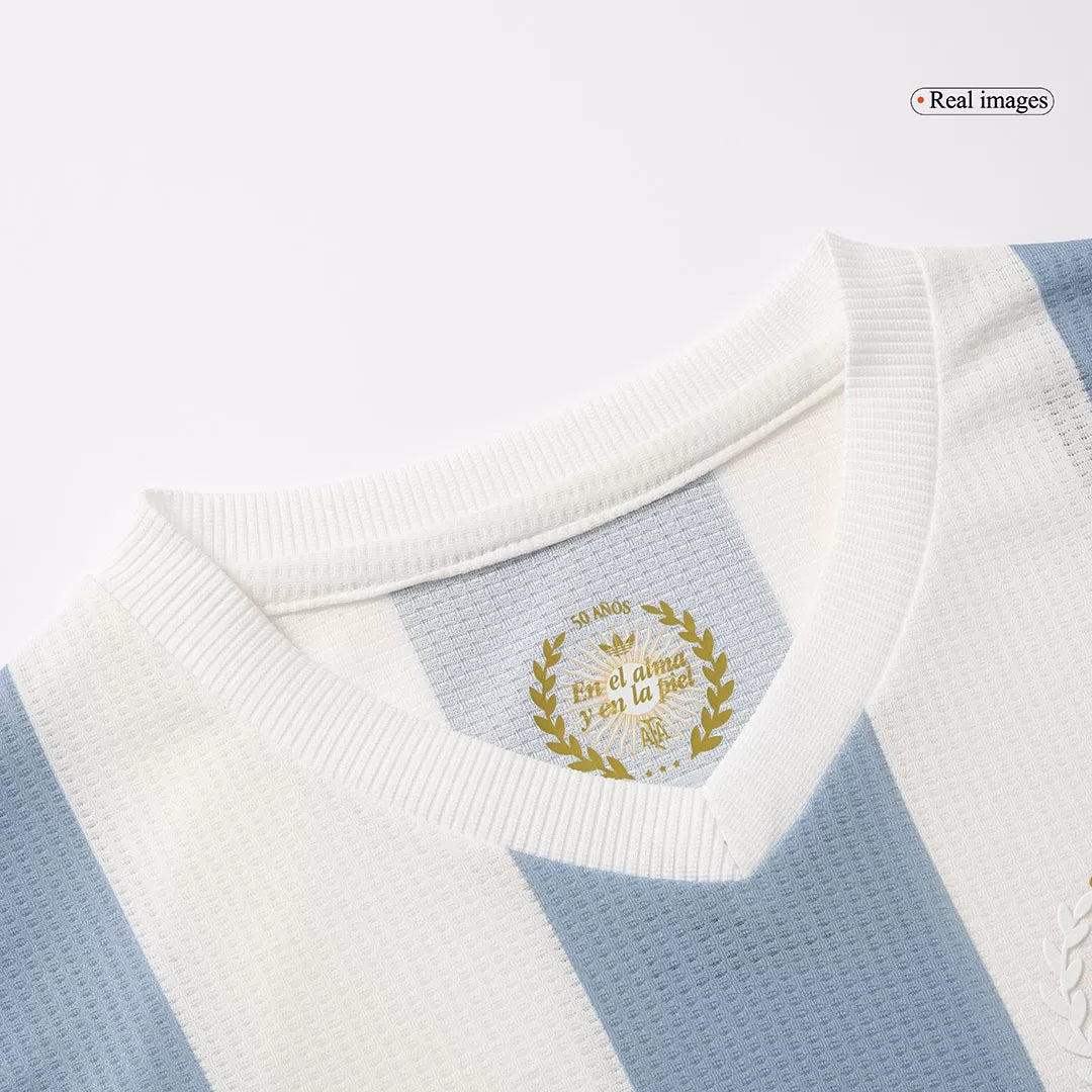 Kids Argentina Custom Soccer Kits 2024 50th Anniversary
