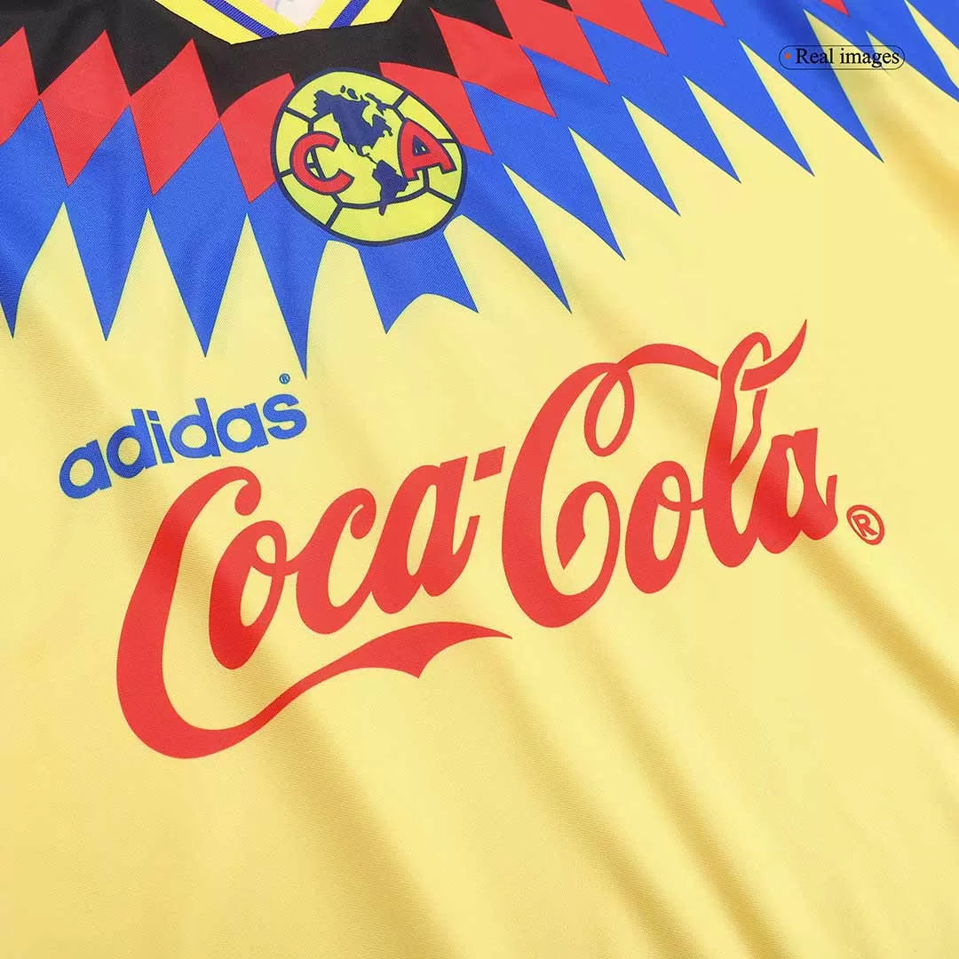 Club America Aguilas Retro Jersey Home Soccer Shirt 1995