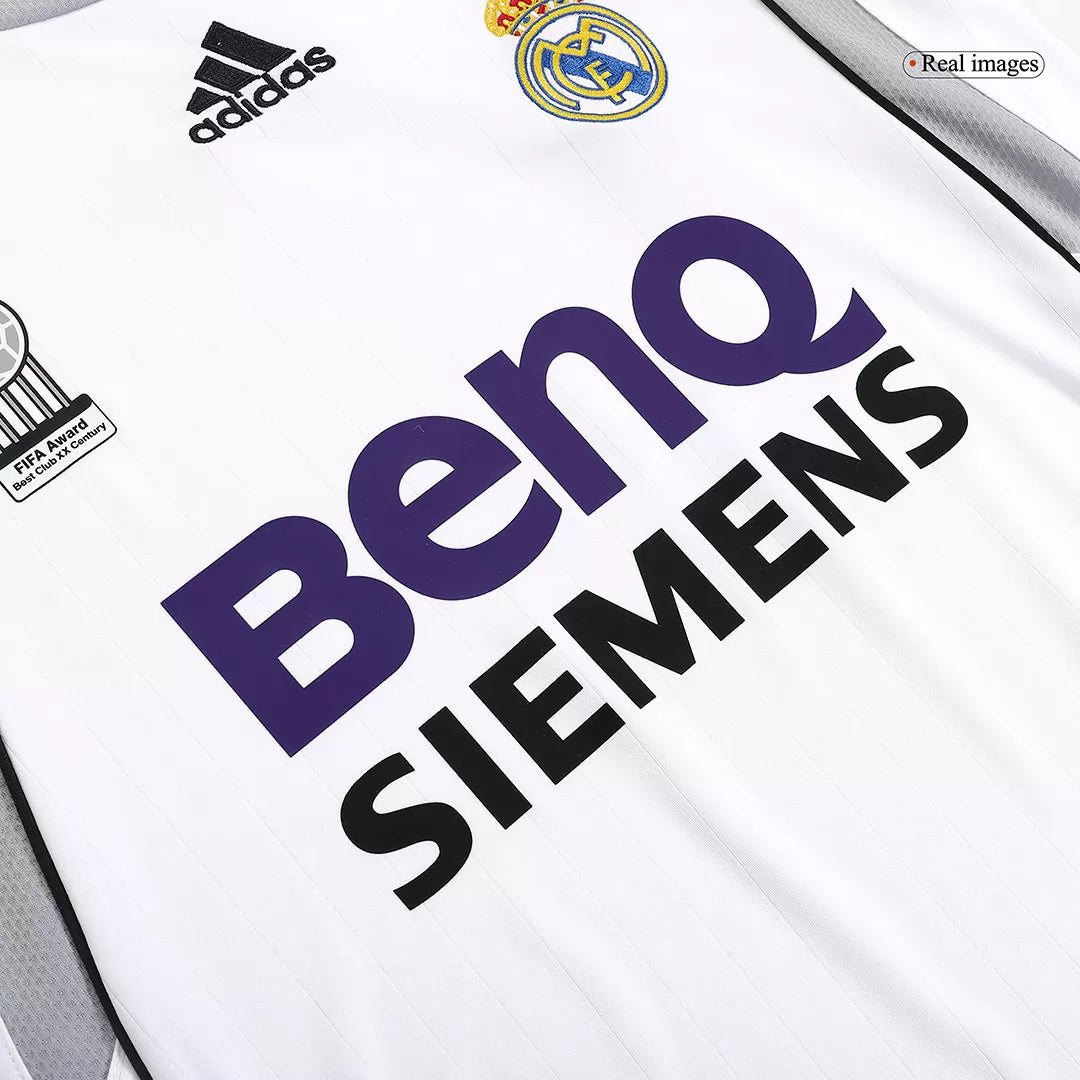 Real Madrid Retro Jersey Home Soccer Shirt 2006/07