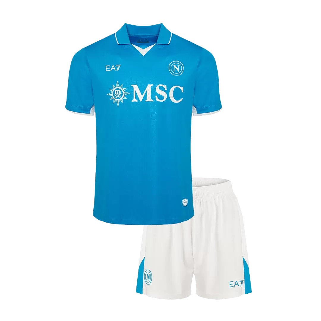 Kids Napoli Home Soccer Kits 2024/25