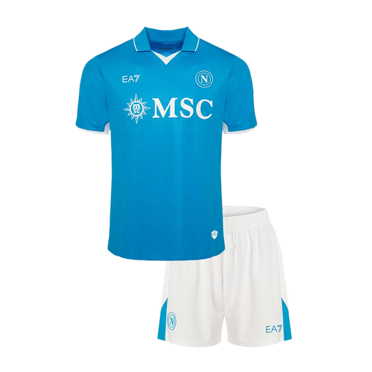 Kids Napoli Home Soccer Kits 2024/25