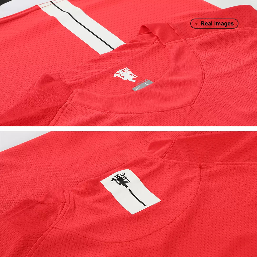 Manchester United Retro Jersey Home Soccer Shirt 2007/08