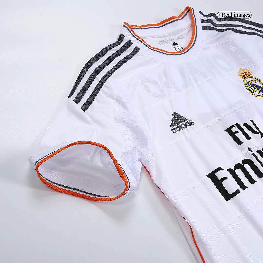 Real Madrid Jersey Custom Home Soccer Retro Jersey 2013/14