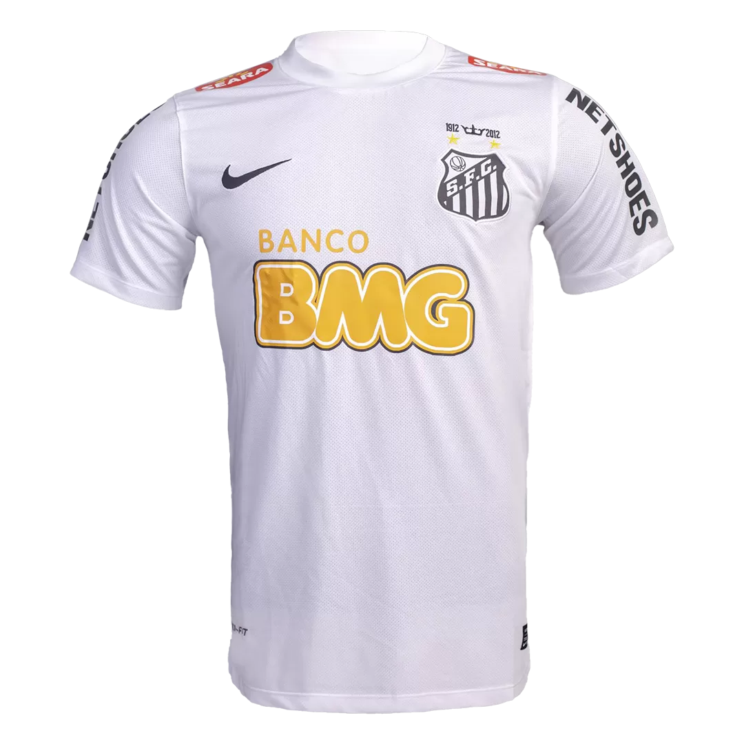 Santos FC Jersey Custom Home Soccer Jersey 2012
