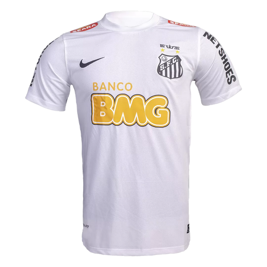 Santos FC Jersey Custom Home Soccer Jersey 2012