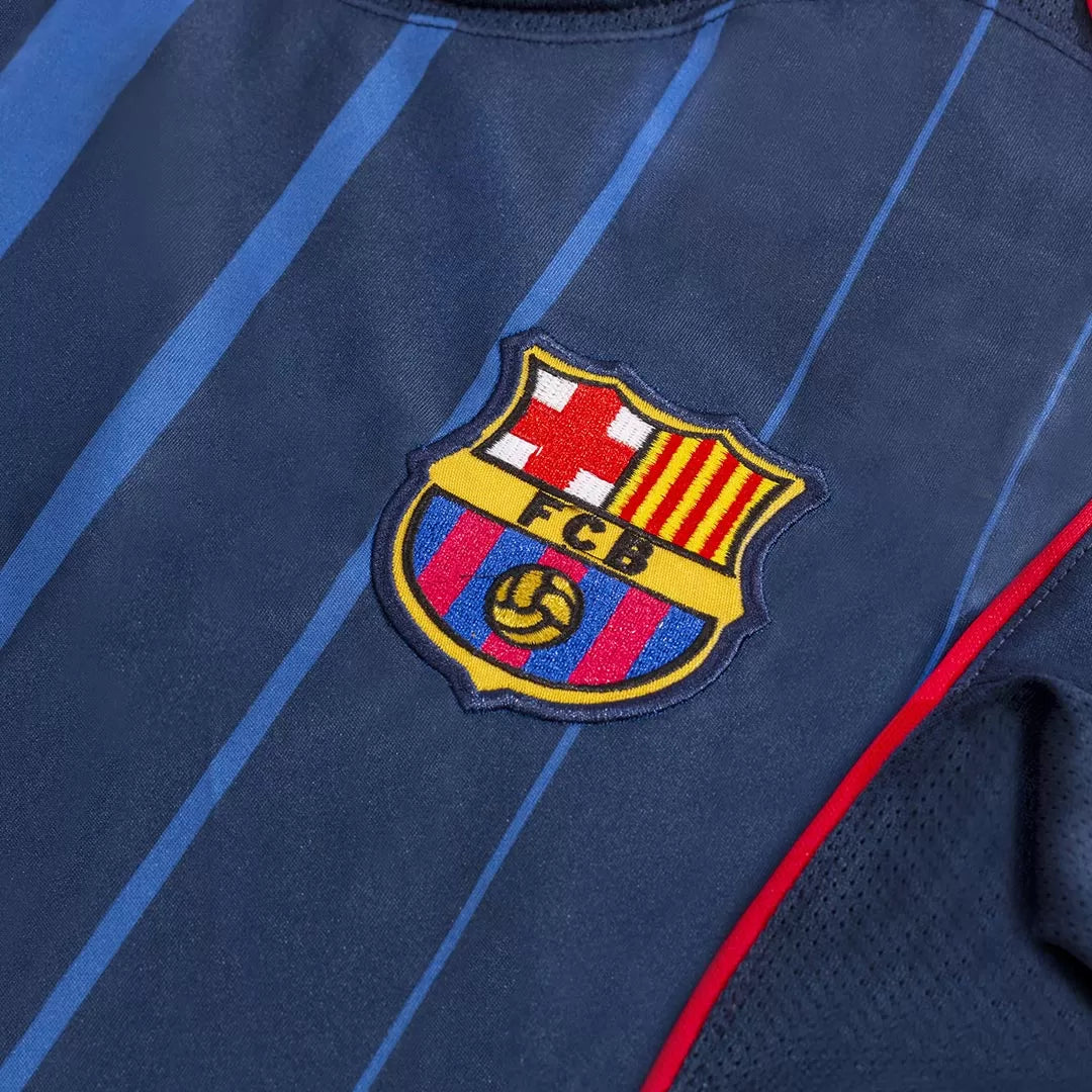 Barcelona Retro Jersey Away Soccer Shirt 2004/05