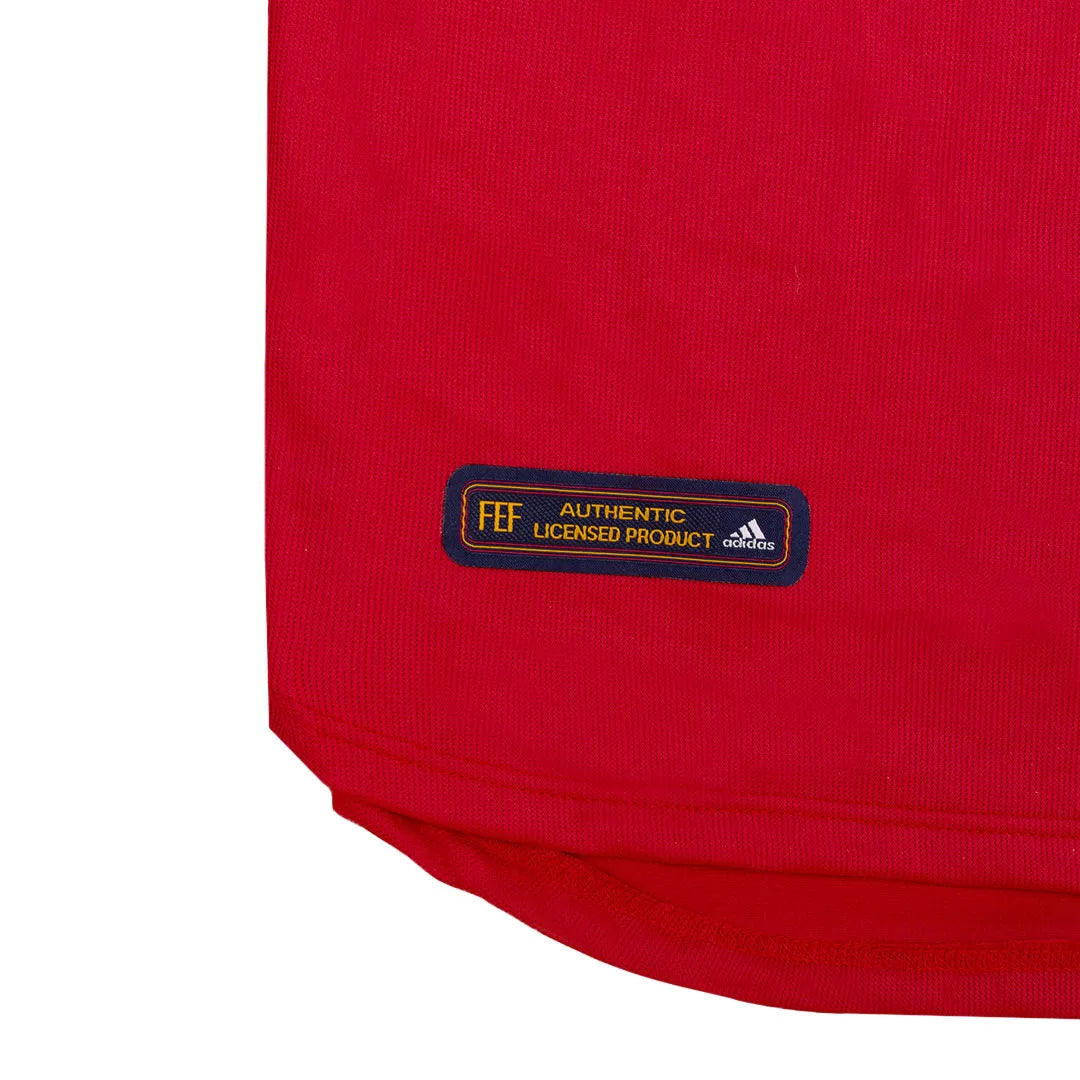 Spain Retro Jersey Home Soccer Shirt 2000