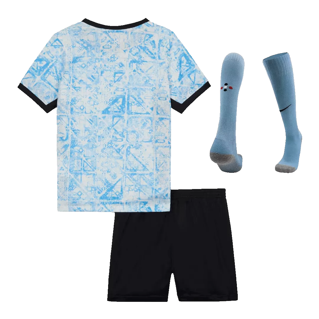 Kids Portugal Custom Away Full Soccer Kits
2024