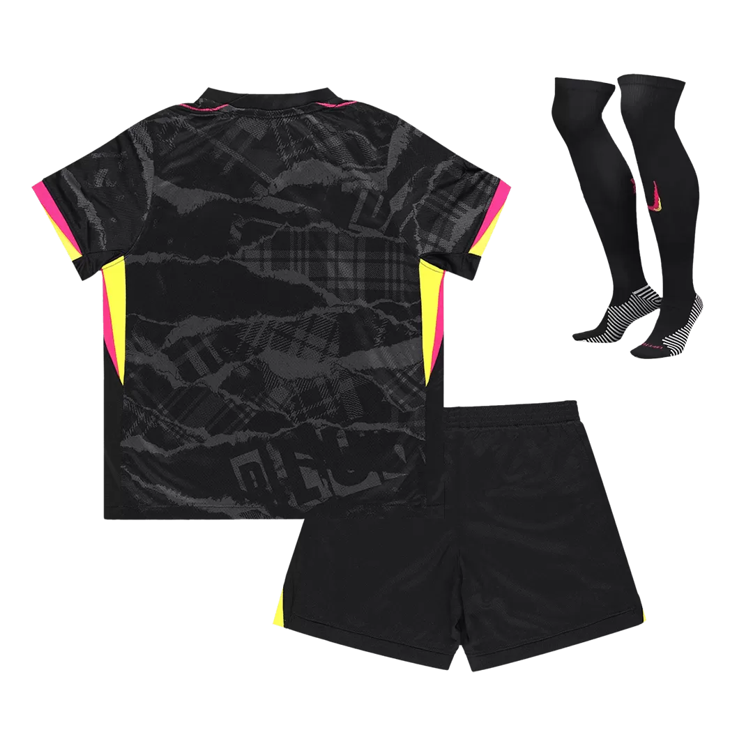 Kids Chelsea Custom Third Away Full Soccer Kits
2024/25