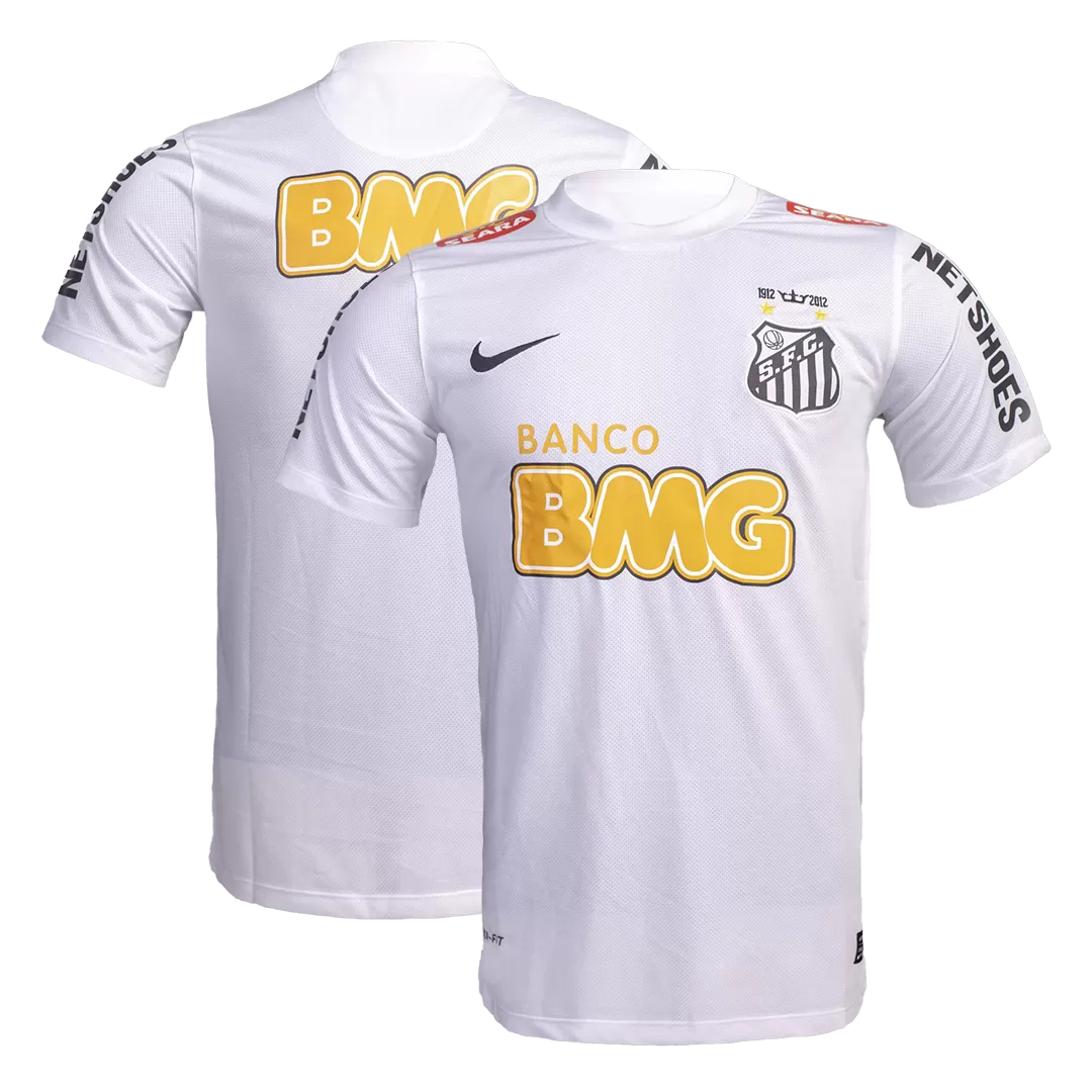 Santos FC Jersey Custom Home Soccer Jersey 2012