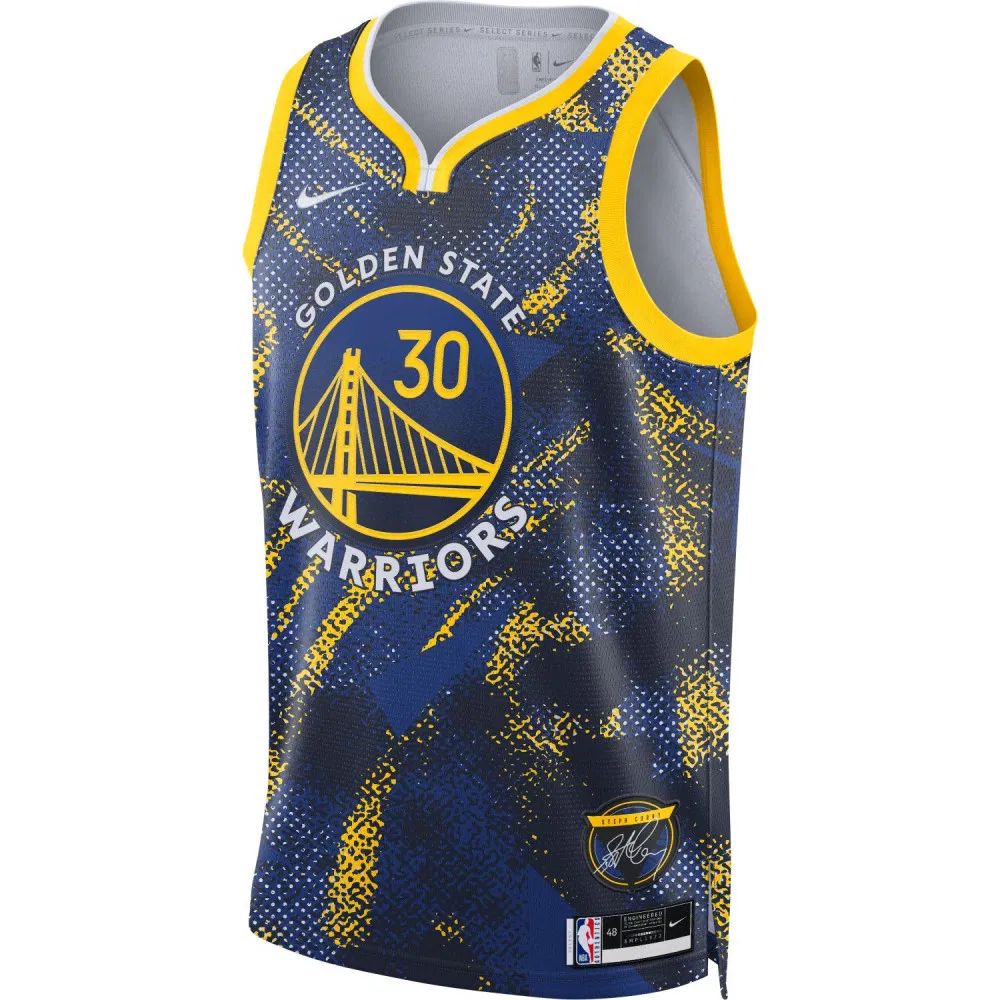 NBA Stephen Curry Golden State Warriors Jersey Nike City Edition