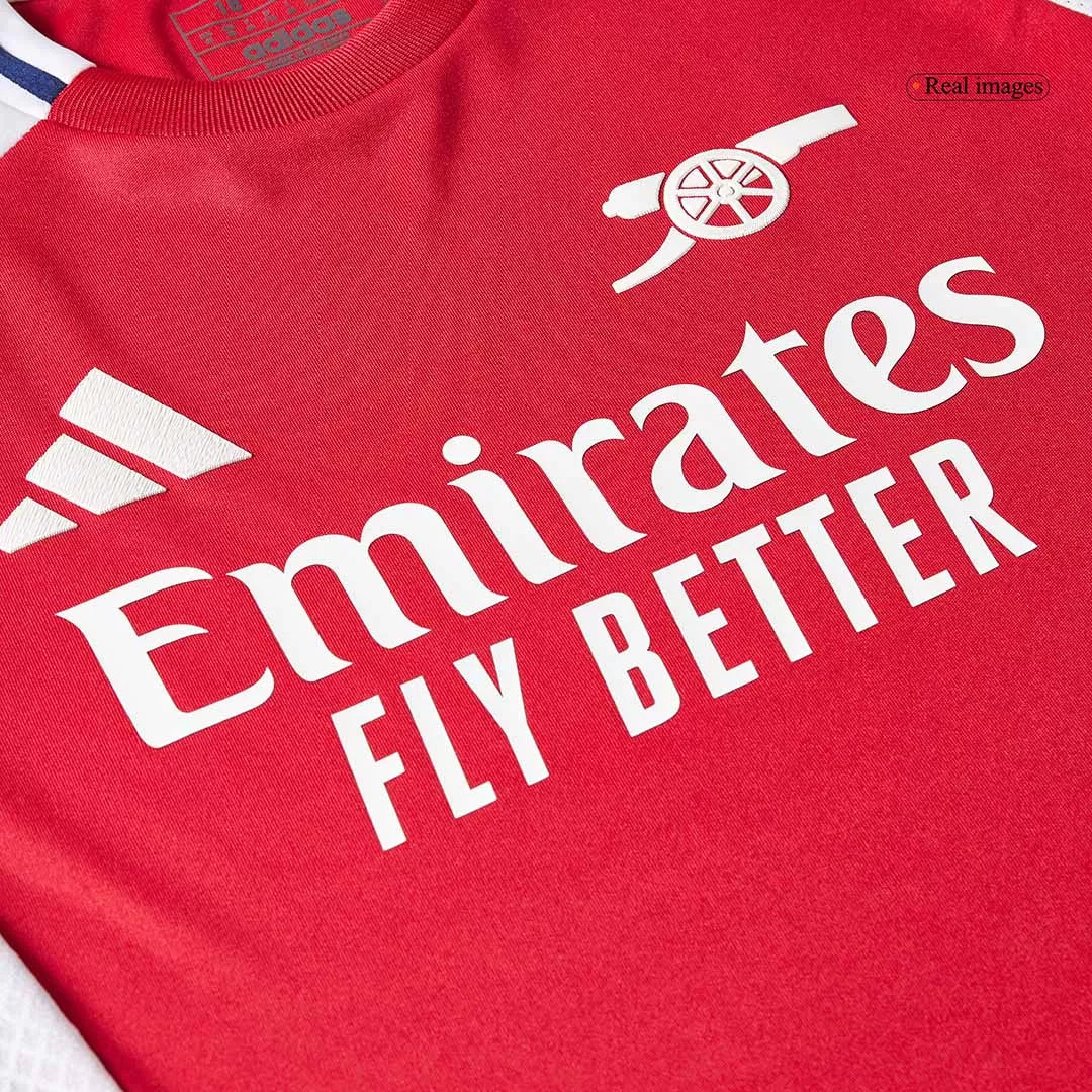 Kids Arsenal Custom Home Full Soccer Kits
2024/25