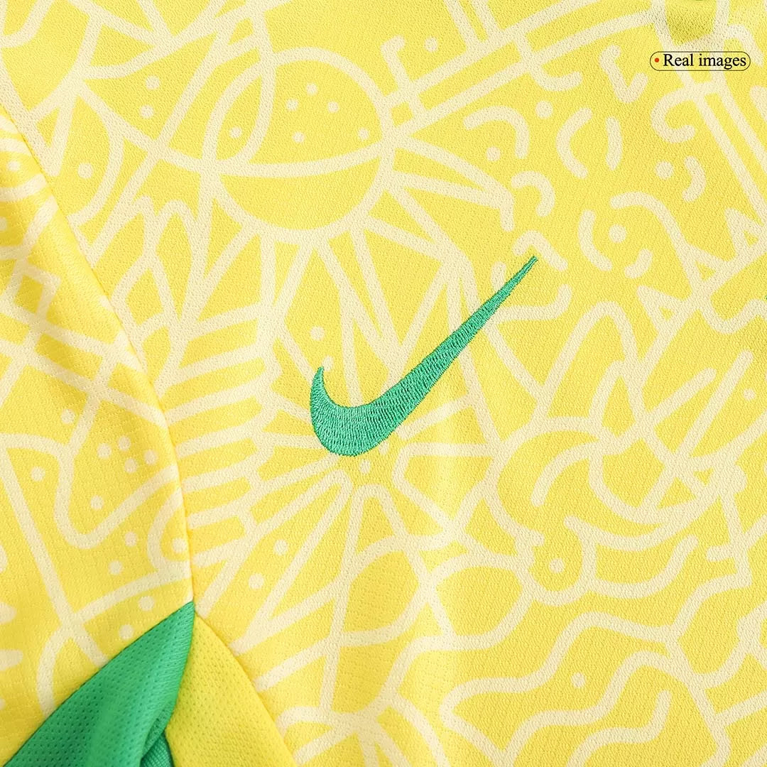 Kids Brazil Custom Home Full Soccer Kits
2024