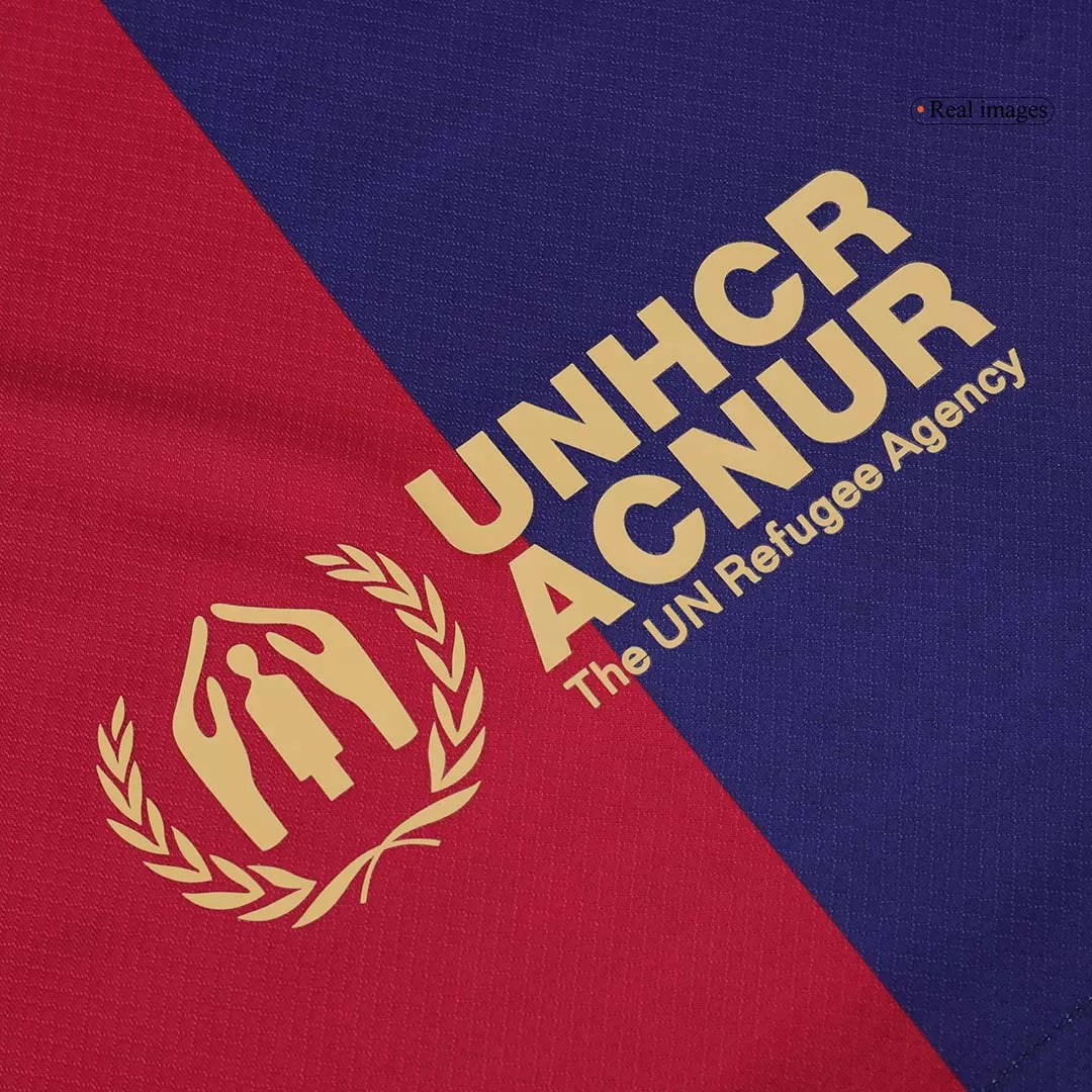 Barcelona Retro Jersey Home Long Sleeve Soccer Shirt 2024/25