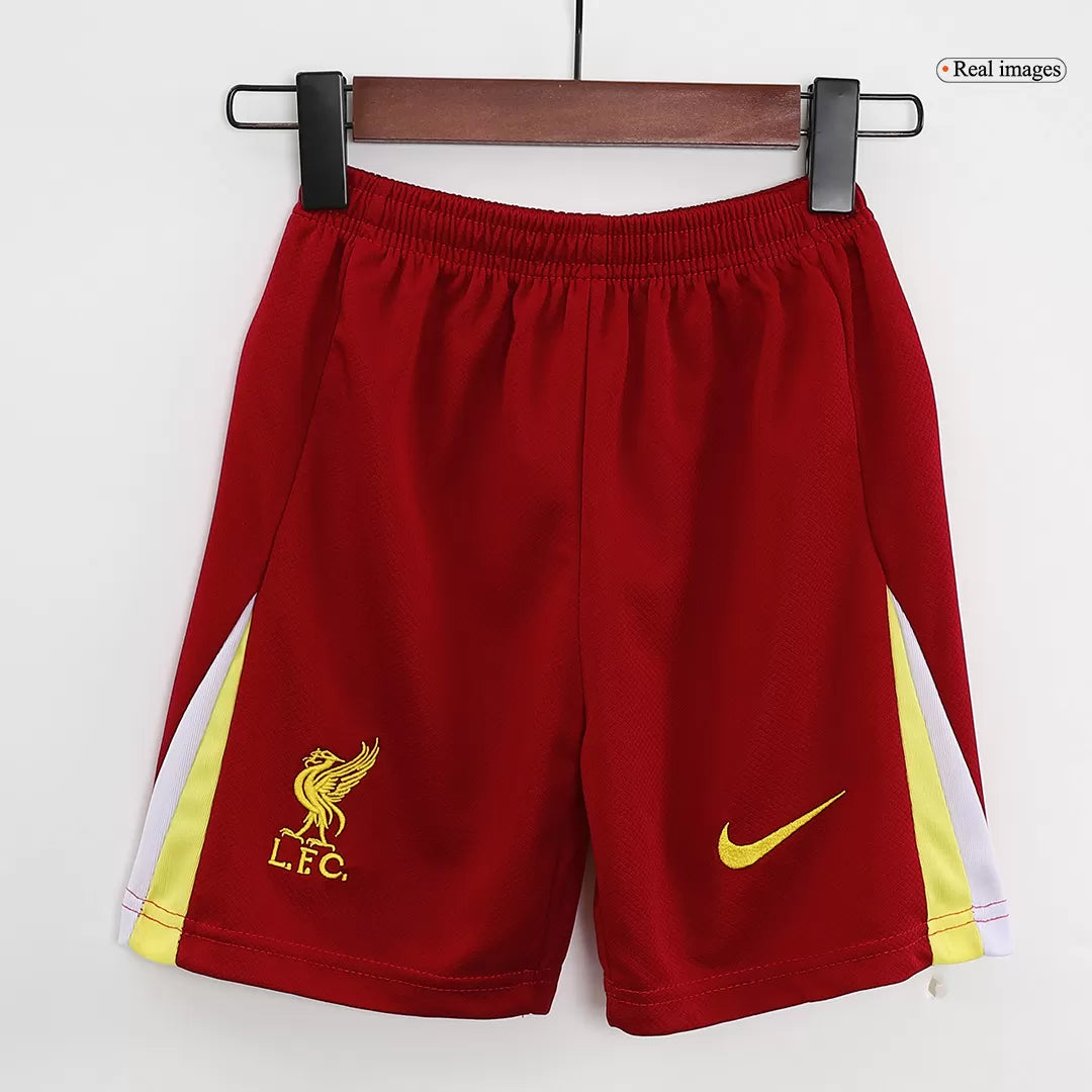 Kids Liverpool Custom Home Full Soccer Kits
2024/25