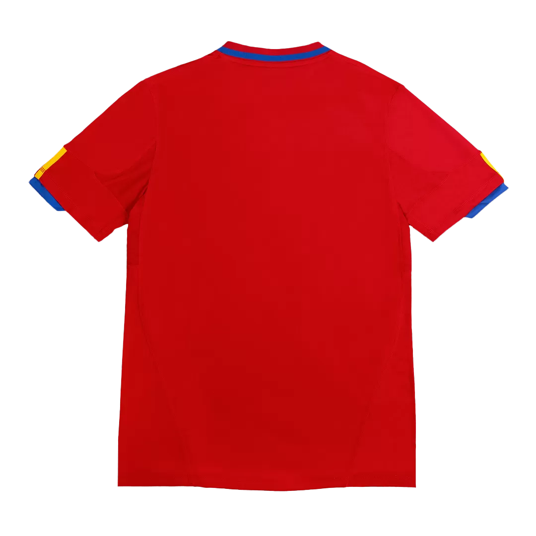 Spain Retro Jersey Home Soccer Shirt 2010