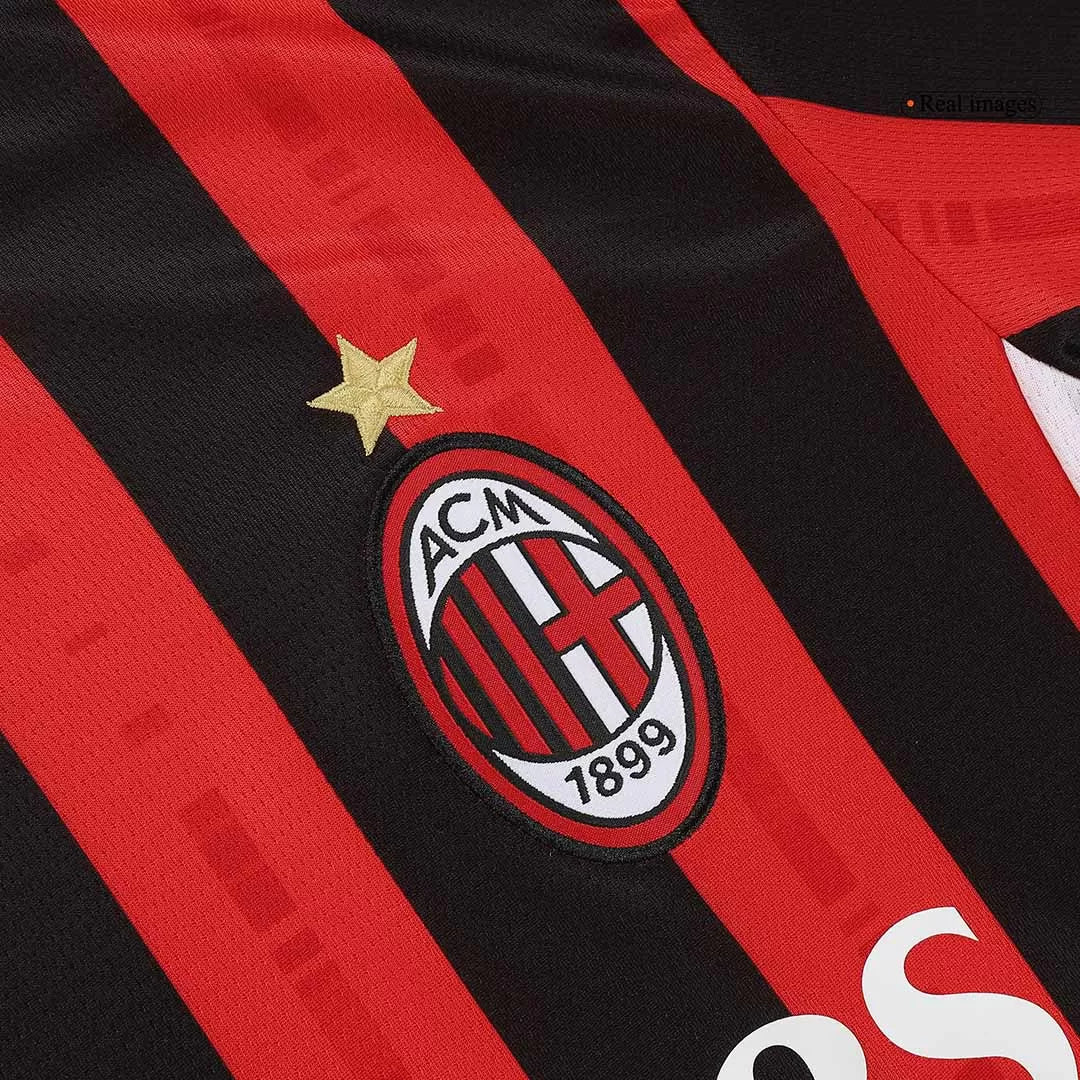 AC Milan Soccer Jersey Home Custom Shirt 2024/25