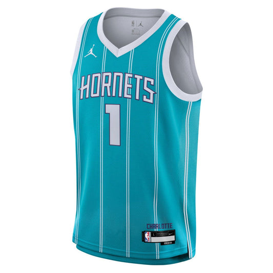 Lamelo Ball Charlotte Hornets Nike Icon Edition Children's NBA Jersey
