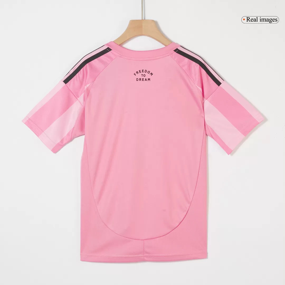 Kids Inter Miami CF Custom Home Soccer Kits 2025