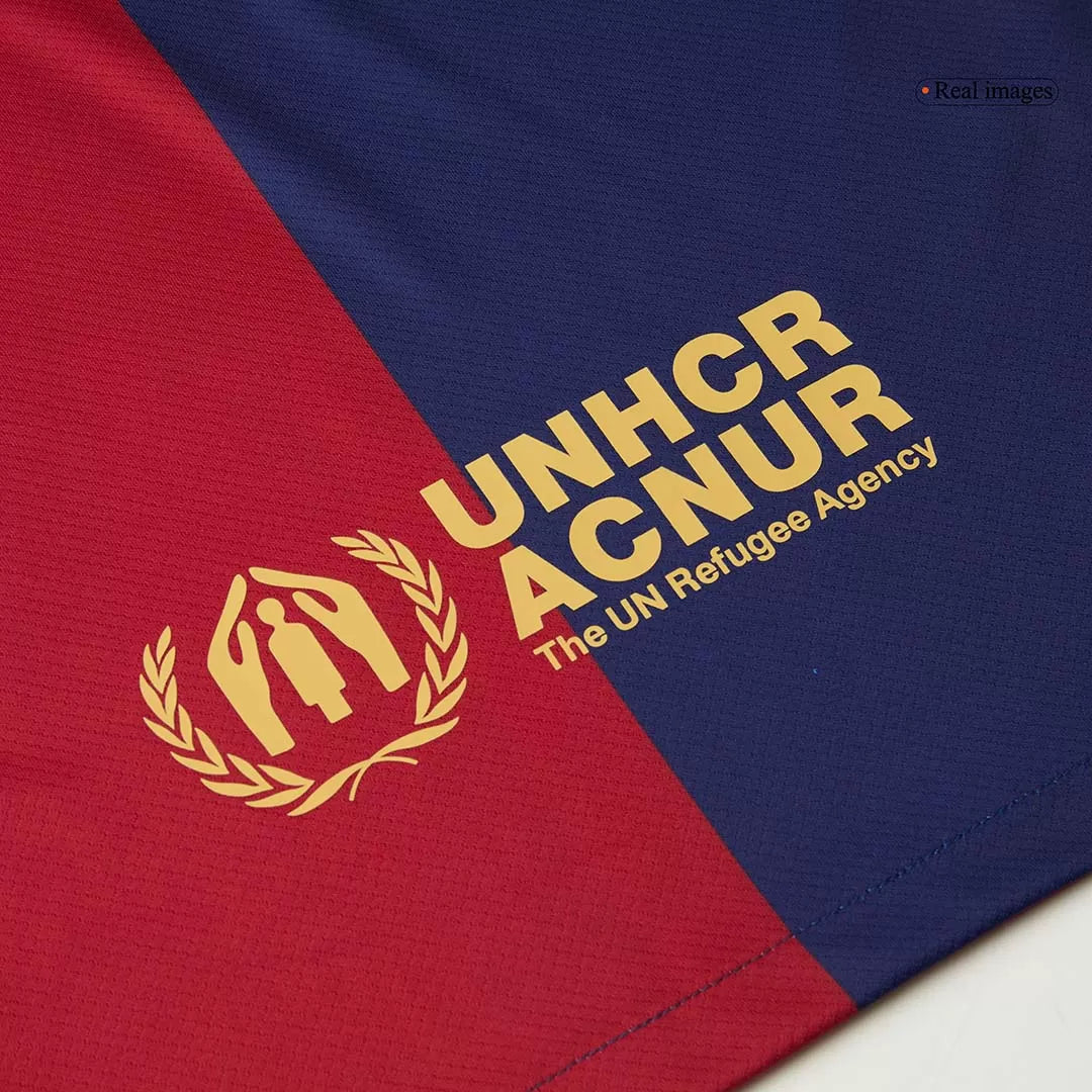 Barcelona Jersey Custom Soccer Jersey Home 2024/25 COLDPLAY