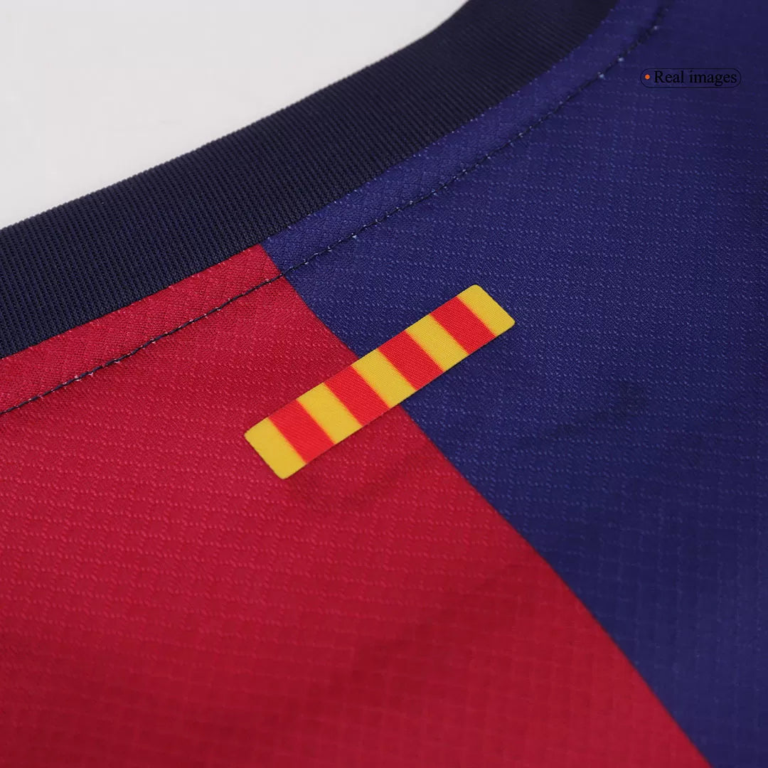 Barcelona Retro Jersey Home Long Sleeve Soccer Shirt 2024/25