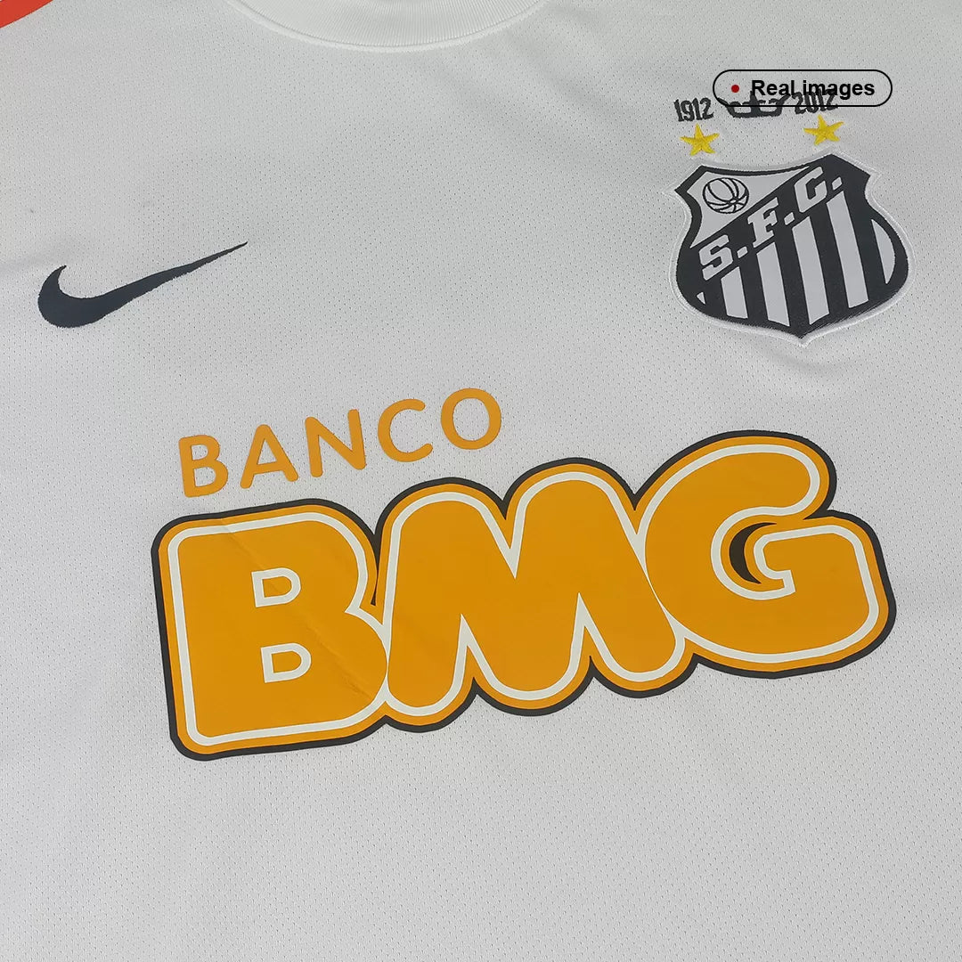 Santos FC Jersey Custom Home Soccer Jersey 2012